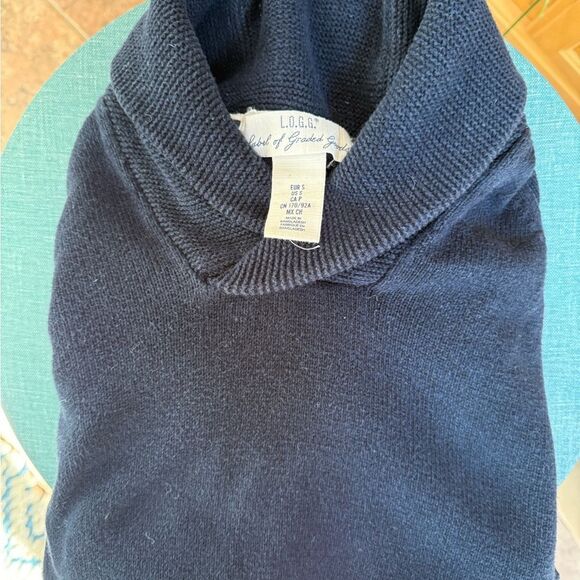 H&M Deep Blue Cowl Neck Sweater - Picture 5 of 5